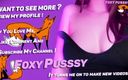 Foxy Pusssy: Acabo de dejar un comentario para Foxy Pussy y ella...