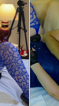 Mormor Carmens Blue Angel Stripper Suger, Slickar Och Knullar! 72323fap