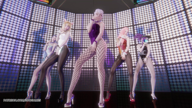 3D-Hentai Games: [mmd] Exid - su e Giù Ahri Akali Kaisa Evelynn Seraphine...