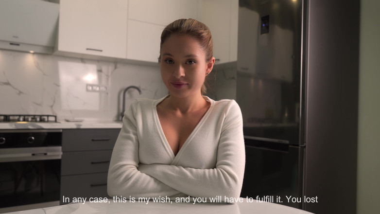 Leo's Dreams: Lost Bet - Please a Stranger": Busty Girl Next Door Fucked...