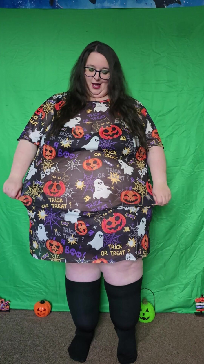 SSBBWLadyBrads: SSBBW हैलोवीन फैशन ढुलाई