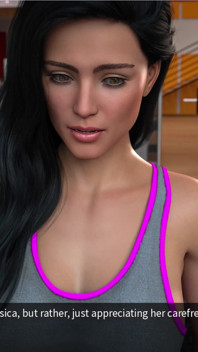 Whispers of Desire 7 Sarah and Alex Went to the Gym with Jessica