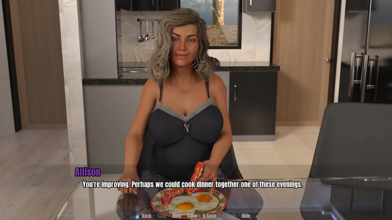Dirty GamesXxX: La casa di nonna: balla con la sexy MILF bionda...