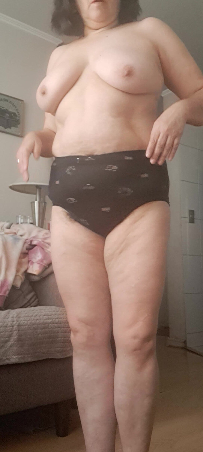 Mommy big hairy pussy: MILF Taking off Her Clothes and Stripping Down to Her...