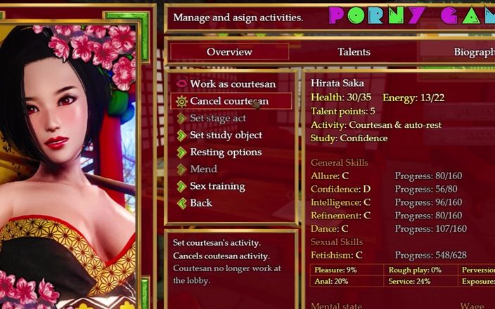 Porny Games: Wicked Rouge - तीर्थ में अधिक सेक्स (12)