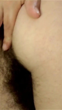 Vinger harige kont