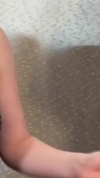 A Cute Giggeling MILF Gives His Tiny Dick a Quick Handjob