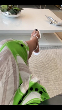 New Black Pedicure