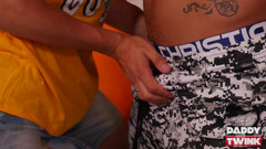 DaddyOnTwink: Daddyontwink deymon castillo和 Justin host