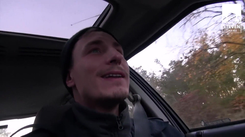 Steven Shame: Skinny Milf Lady Paris banged at main road in Berlin (outdoor)