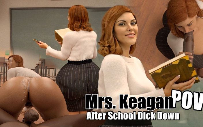 Dukes Hardcore Honeys: Миссис Киган в видео от первого лица: После колледжа хуй вниз