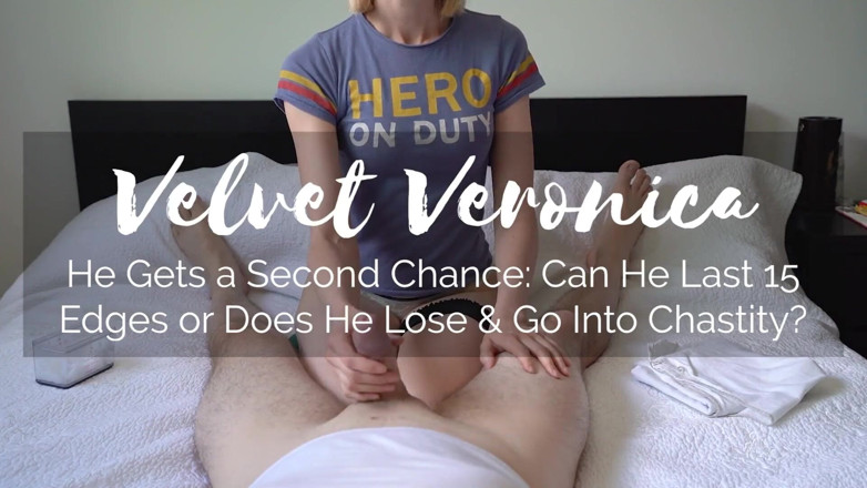 VelvetVeronica: 2. schuss auf Impossible Edging Game! Gewinnt er oder bleibt...
