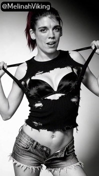 B &w sesión de provocación