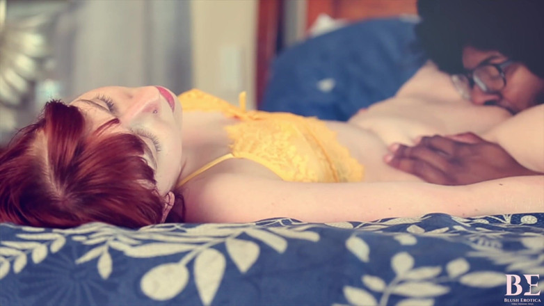 Blush erotica: Interracial doggystyle Hannah Grace and Dorky Darien blush erotica