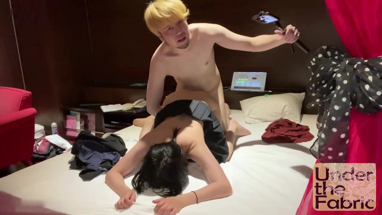 Cheaters Japan: Ruhige frau mit brille ausgetrickst, während bildvideo zu creampie-pOV wird
