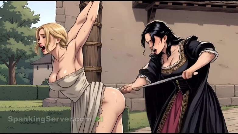 SpankingServer - AI: Punishment of a Castle Maiden Ai001c
