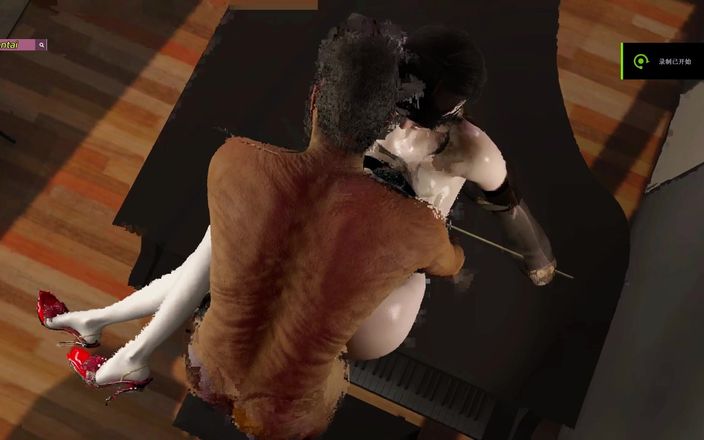 X Hentai: 3डी दायरे की बड़े स्तन वाली लड़की - 3डी एनीमेशन