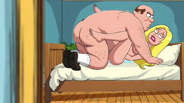 Octopussy Lovers Club: Paroháč manžel je zuřivý, že jeho žena podvádí se svým milencem. Karikatura