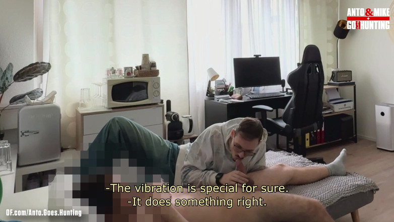 AntoGoesHunting: Jovem encanador heterossexual é lambido pela primeira vez e experimenta um...