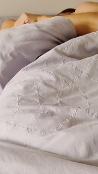 Ochtend wakker worden seks met hete blondine