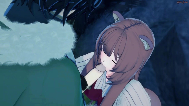 Hentai Smash: Raphtalia titty se folla a Naofumi y recibe un facial,...
