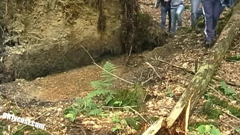 Girlycast: Funny foursome in the woods with Diana