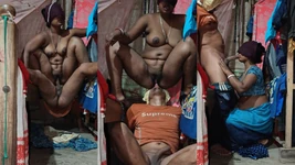 Indian Hot Bhabhi Yoga Position Pussy Licking and Hawamain