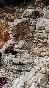 French Teacher Blowjob Nudist Beach Sea - Extreme Cumshot