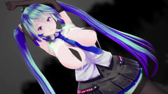 Smixix: Thicc Hatsune Miku Dancing Lamb Song No Panties Hentai Mmd 3D...