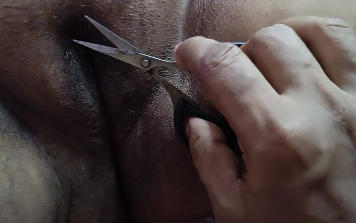 bengalihousewife: Indisk bengalisk hemmafru Boudi Ass Hair Cut 2