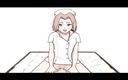 Hentai World: Jikage levantando Sakura Haruno 9