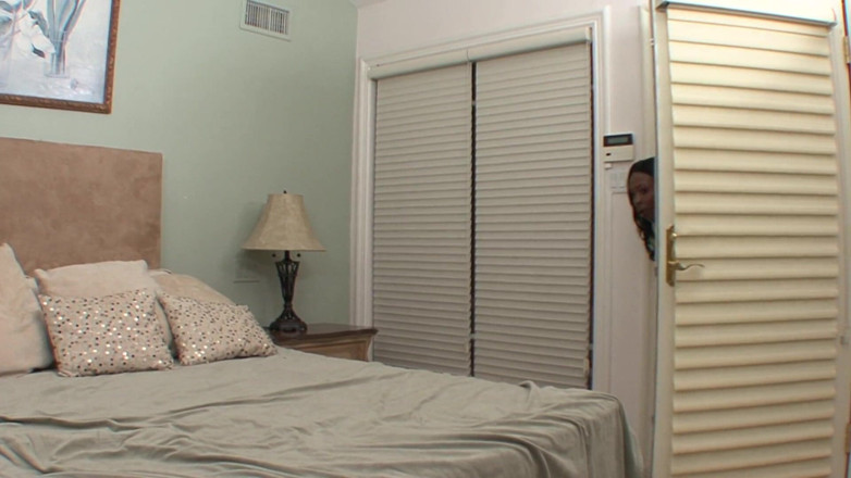 Black Magic Babes: Ebony hotties get a long black monster up their fannies.
