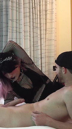 Jake Grand the man: Goth Sissy Jade Madison Deepthroating Dick - Kompilacja 1