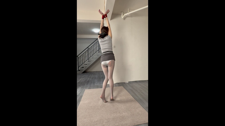 Yanmou: Ol Pad Kaki Grey Tebal Tergantung + Kejutan Elektrik + Sebatan