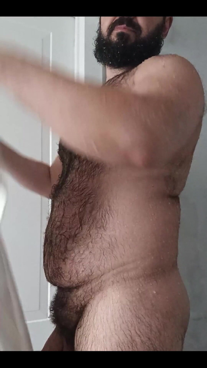 Ulysses the bear: Abtrocknen