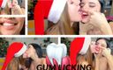 MargoAlisa: Gum Licking&amp;mouth Swallowing