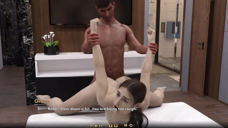 Dirty GamesXxX: Darker: Manžel tvrdě šuká svou sexy manželku, zatímco gest poslouchá a...