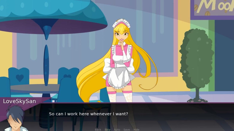 LoveSkySan69Real: Фея Фикс - Винкс, часть 2, сексуальная горничная кафе от LoveskySanx