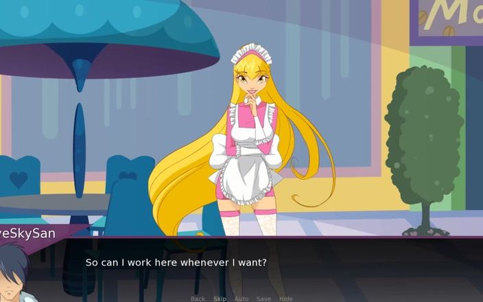 LoveSkySan69Real: Fairy Fixer - Winx část 2 sexy cafe služka od Loveskysanx