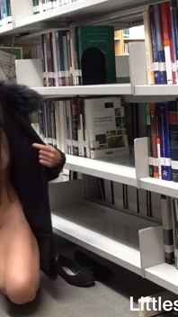 Get Naked and Fuck in Library!