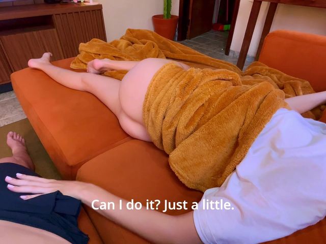 My Stepsister Napped Without Panties in the Living Room. I Couldn't Take It! (Coupletluv)