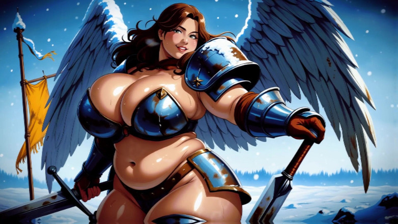 AI Porn: 흑인 대물 자지에게 따먹히는 거유녀