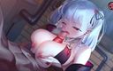 MsFreakAnim: Hentai sin censura hermanastra constantemente me seduce con su sexy...