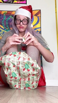 Gift Wrapped Size 16 Feet for Christmas Wrapping My Toes While Sharing Holiday Memories