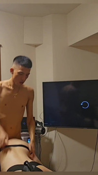 My Cumdump Begs Me of Fucking Him