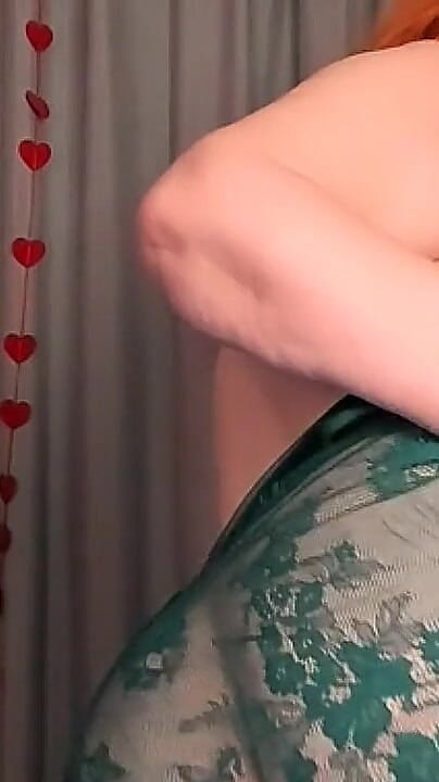 Mature Redhead Lady 50+ Striptease in Transparent Emerald Dress (AlmazFireFox) Mature Redhead Lady 50+ Striptease in Transparent Emerald Dress (AlmazFireFox)