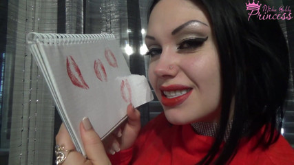 Goddess Misha Goldy: Ti trasforma nella carta e baci