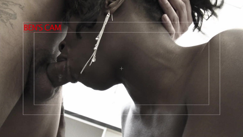 Very hot hardcore: Ebenová děvka s velkým zadkem dostane dp od dvou nadržených...