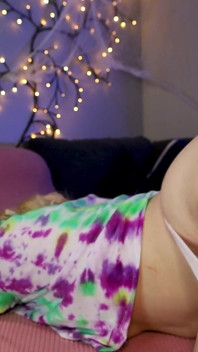 Blonde White Trash Whore Throat Fuck & Screaming Orgasm Ending