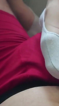 POV: Footjob, Ballbusting & Cum in Panties!